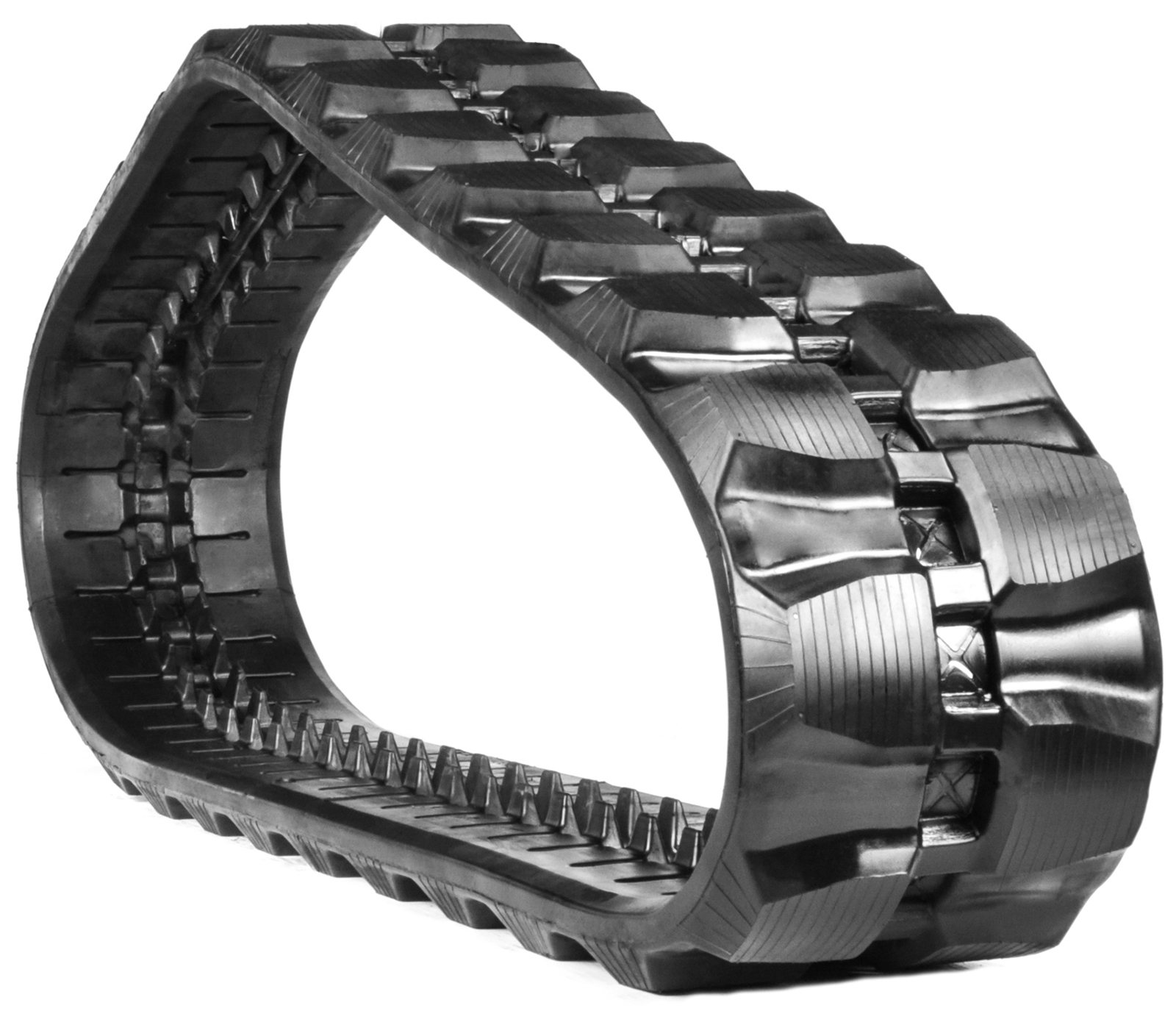 Fits Takeuchi TL126 - 13" TNT Heavy Duty Block Pattern  CTL Rubber Track - Picture 8 of 8