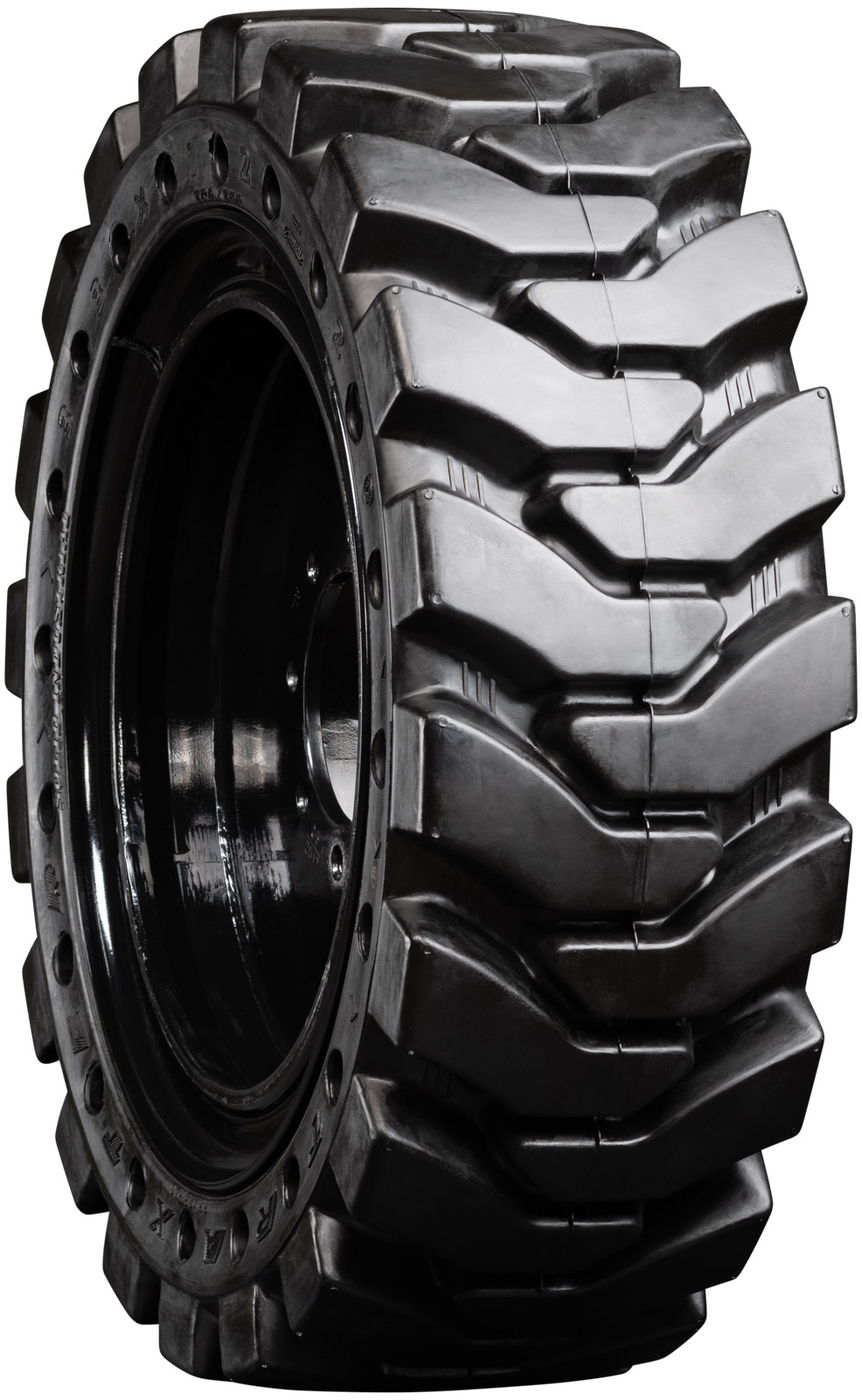 10x16.5 Solid Tire Set (30x10-16) GEHL SV270 SL7800 SL6635 SL5635